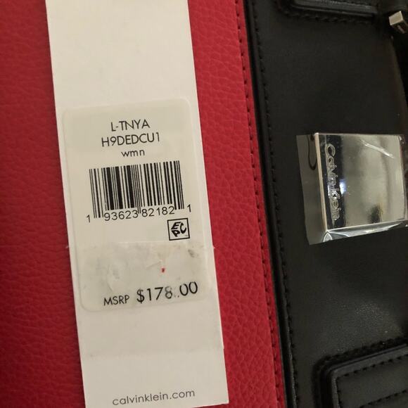 Calvin Klein Tonya Leather Crossbody - Picture 7 of 7